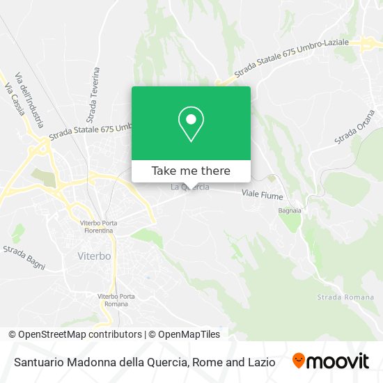 Santuario Madonna della Quercia map