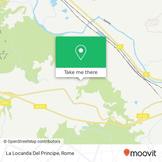 La Locanda Del Principe map