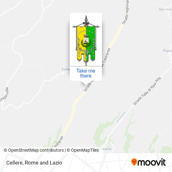 Cellere map