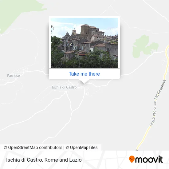 Ischia di Castro map