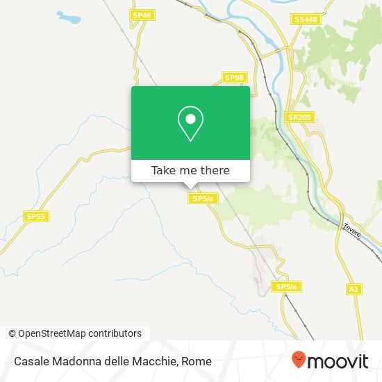 Casale Madonna delle Macchie map
