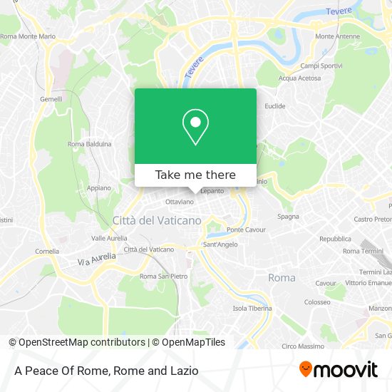 A Peace Of Rome map