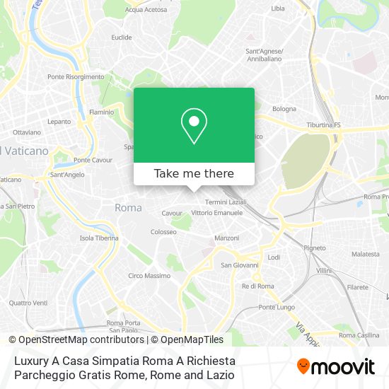 Luxury A Casa Simpatia Roma A Richiesta Parcheggio Gratis Rome map