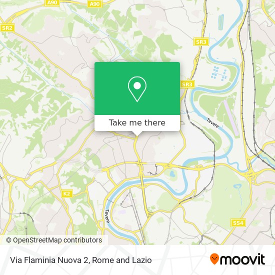 Via Flaminia Nuova 2 map