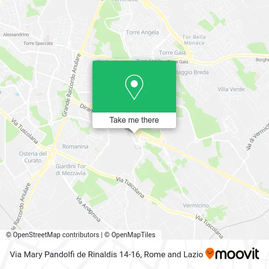 Mary Pandolfi de Rinaldis Street 14-16 map