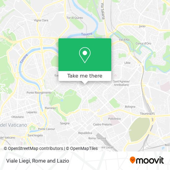 Viale Liegi map