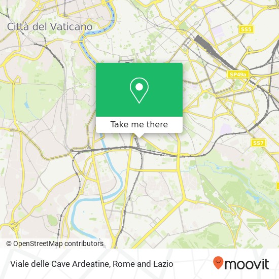 Viale delle Cave Ardeatine map