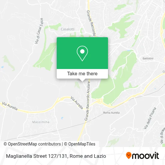 Maglianella Street 127/131 map
