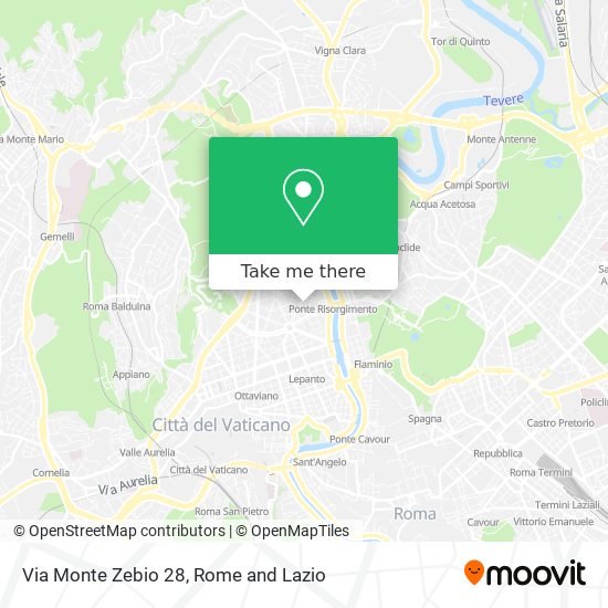 Via Monte Zebio 28 map