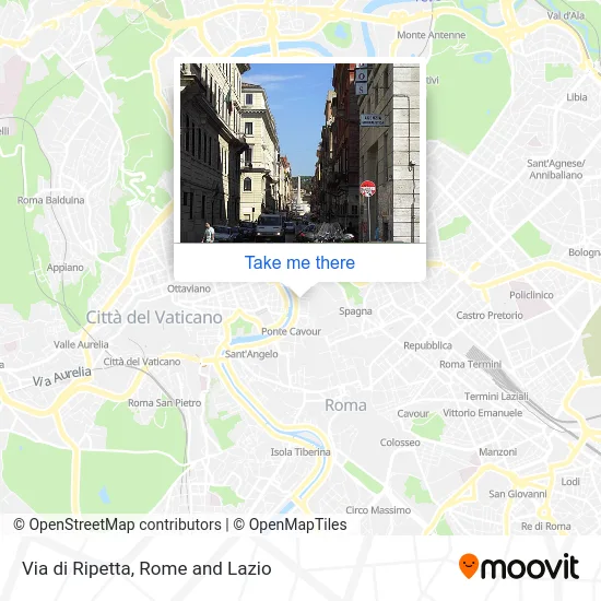 Ripetta Street map