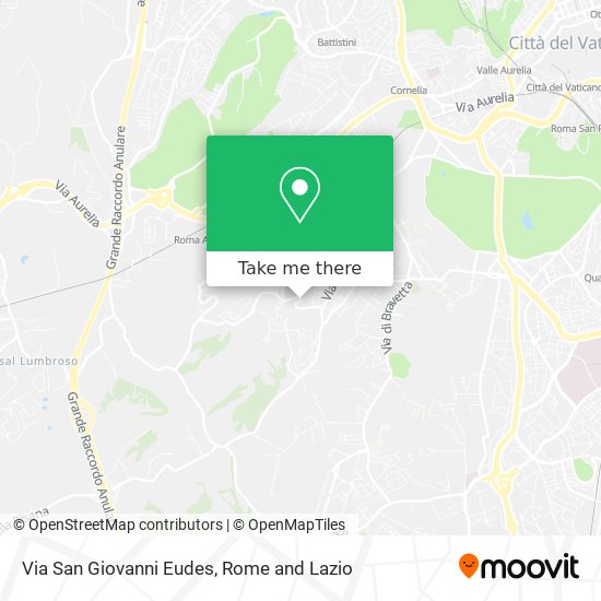 Via San Giovanni Eudes map