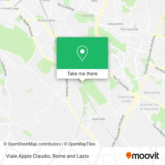 Viale Appio Claudio map