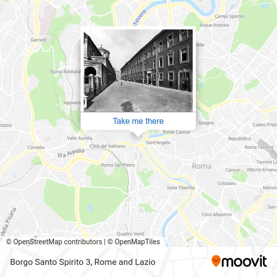 Santo Spirito Borough 3 map