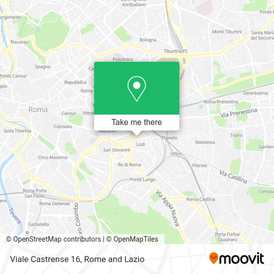 Viale Castrense 16 map