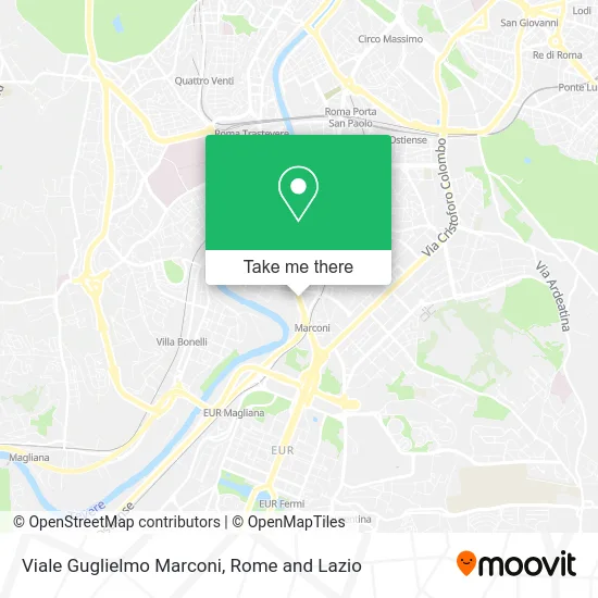Guglielmo Marconi Avenue map
