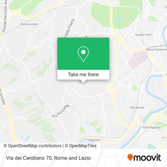 Candiano Street 70 map