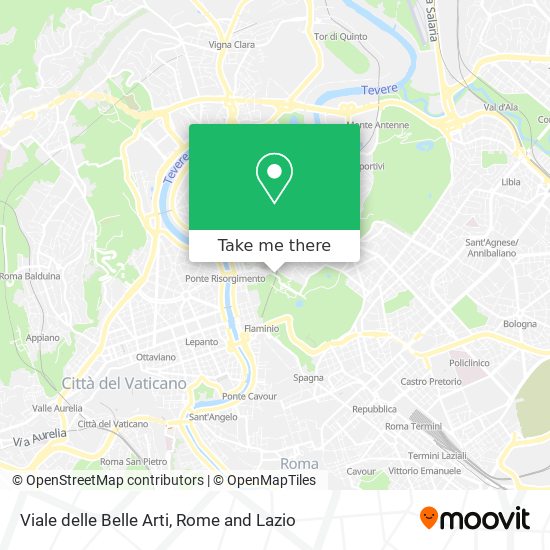 Viale delle Belle Arti map