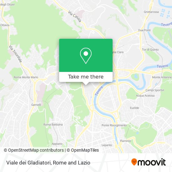 Viale dei Gladiatori map