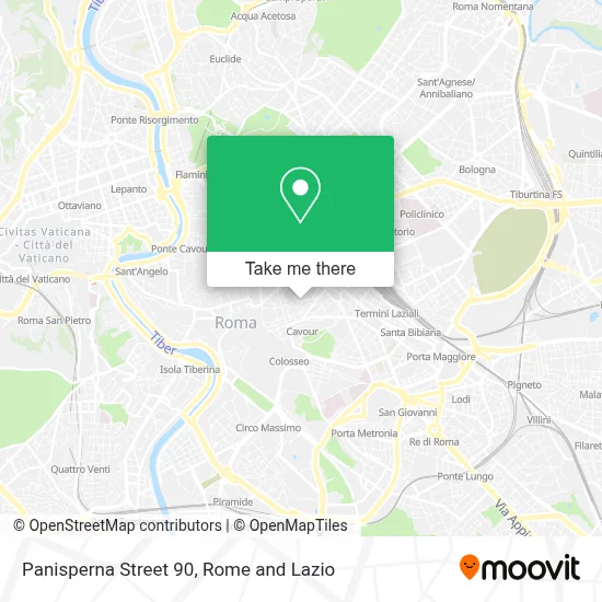 Panisperna Street 90 map