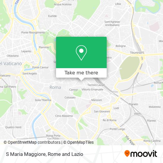 S Maria Maggiore map