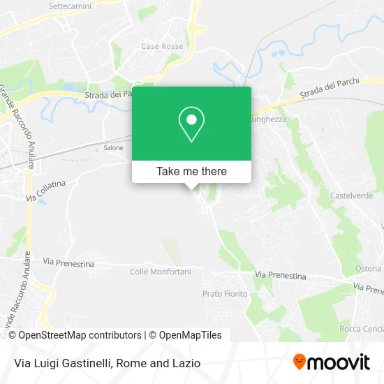 Luigi Gastinelli Street map