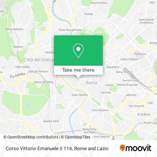 Corso Vittorio Emanuele II 116 map