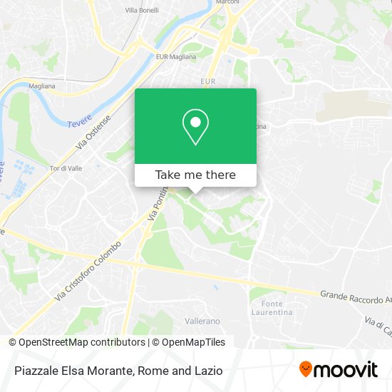 Piazzale Elsa Morante map