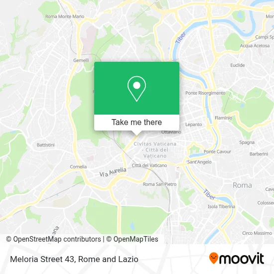 Meloria Street 43 map