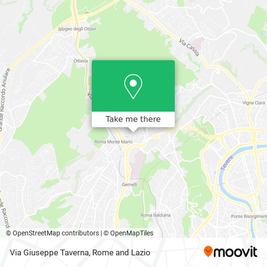 Via Giuseppe Taverna map