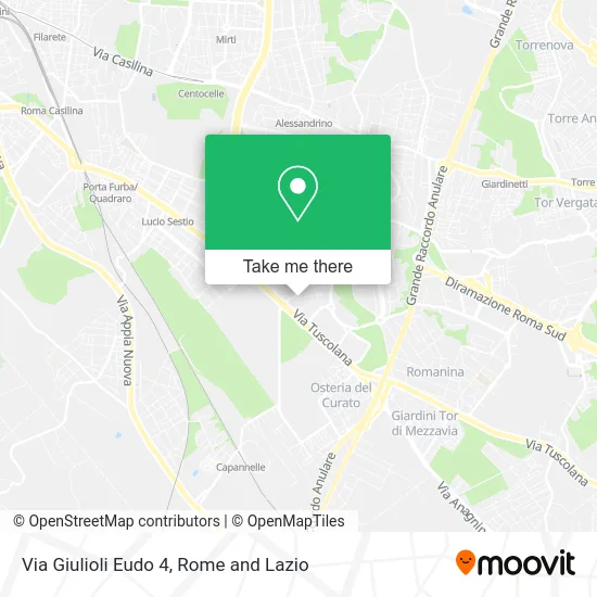 Giulioli Eudo Street 4 map