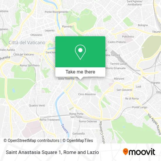 Saint Anastasia Square 1 map