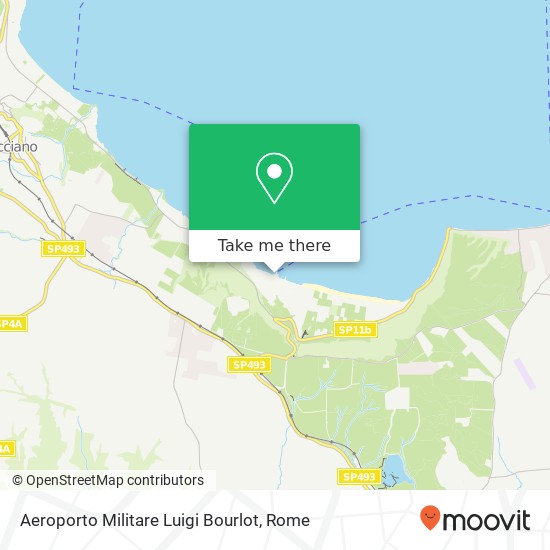 Aeroporto Militare Luigi Bourlot map