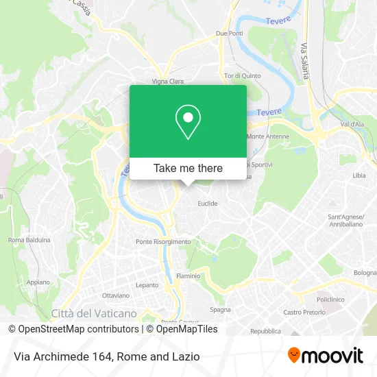 Archimedes Street 164 map