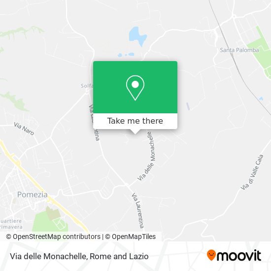 Via delle Monachelle map