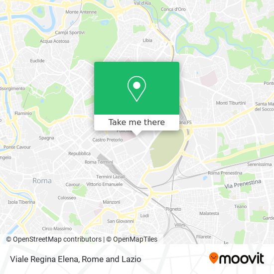 Viale Regina Elena map