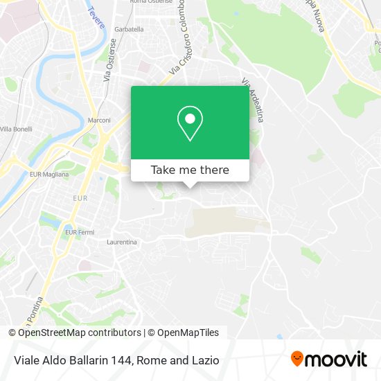 Viale Aldo Ballarin 144 map