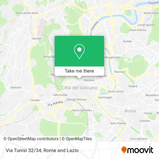 Via Tunisi 32/34 map