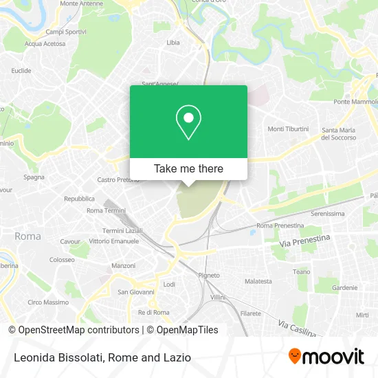 Leonida Bissolati map