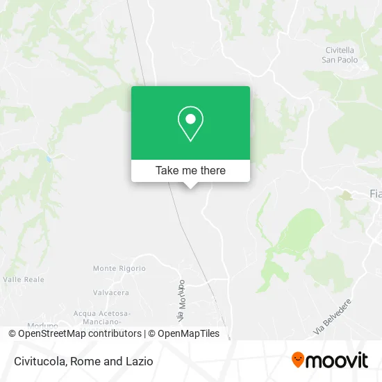Civitucola map