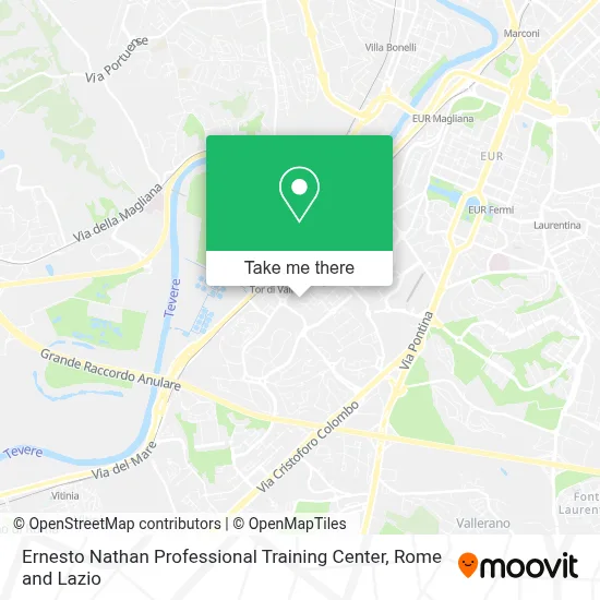 Ernesto Nathan Professional Training Center map