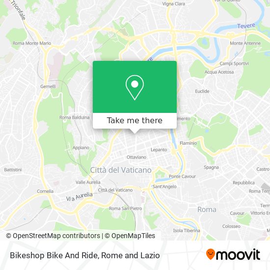 Bikeshop Bike And Ride map
