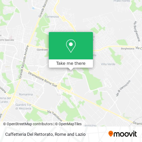 Caffetteria Del Rettorato map