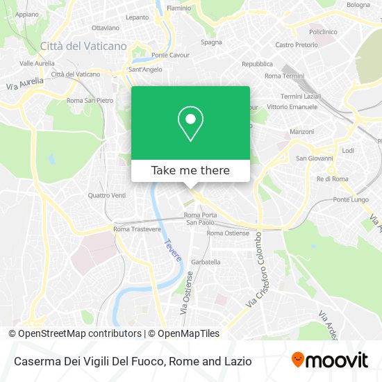 Caserma Dei Vigili Del Fuoco map