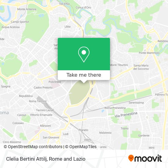 Clelia Bertini Attilj map