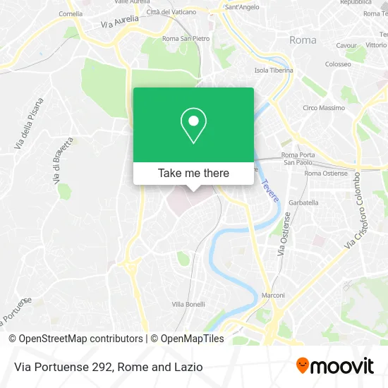 292 Portuense Street map
