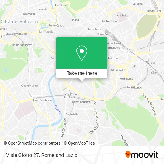 Giotto Avenue 27 map