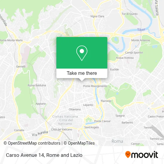 Carso Avenue 14 map