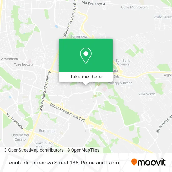 Tenuta di Torrenova Street 138 map