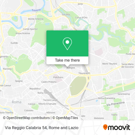 Reggio Calabria Street 54 map