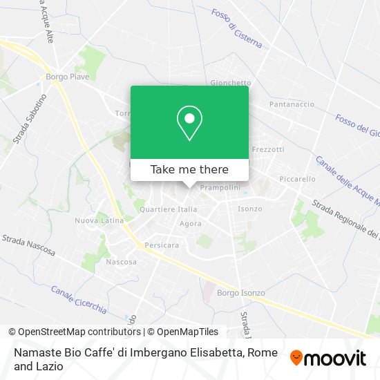 Namaste Bio Caffe' di Imbergano Elisabetta map